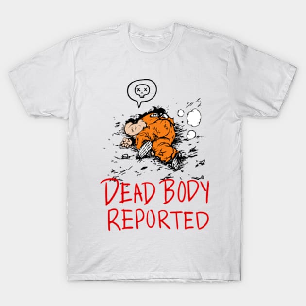 Yamcha Dead Body Reported Among Us T-Shirt by kaitokid